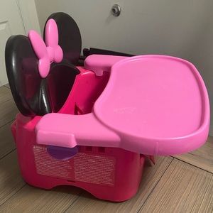 Pink mickey mouse seat